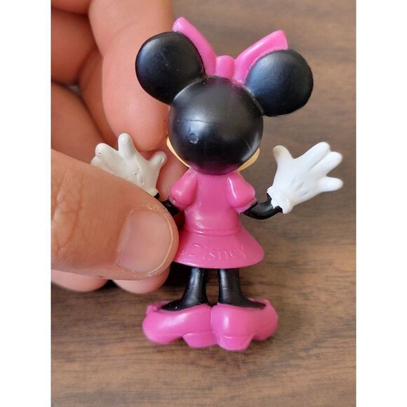 Disney Minnie Mouse mini toy pink figure Pixar - Picture 3 of 3